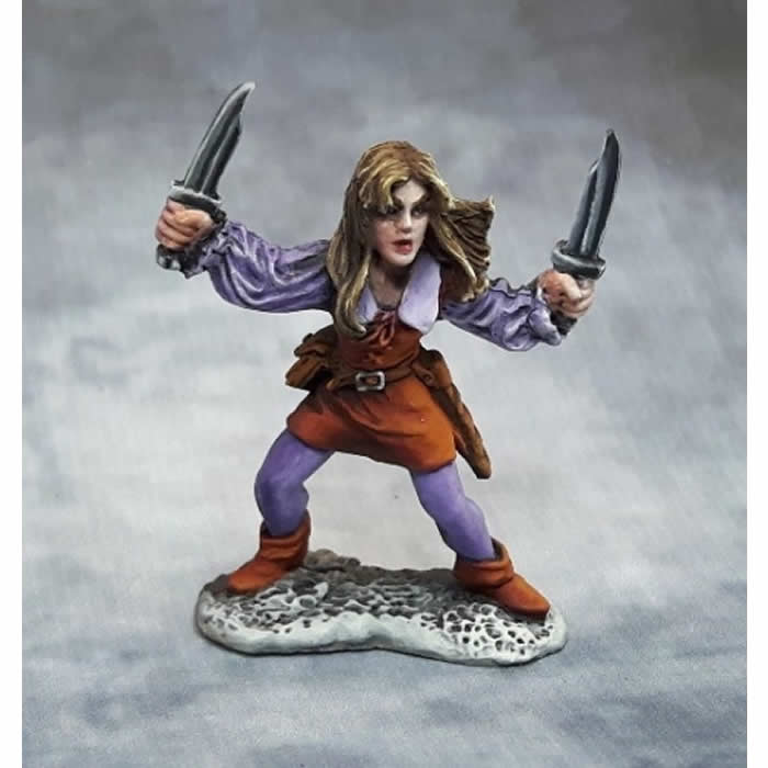 RPR02031 Michelle Dancing Blade Miniature 25mm Heroic Scale (ONLINE ORDER ONLY)