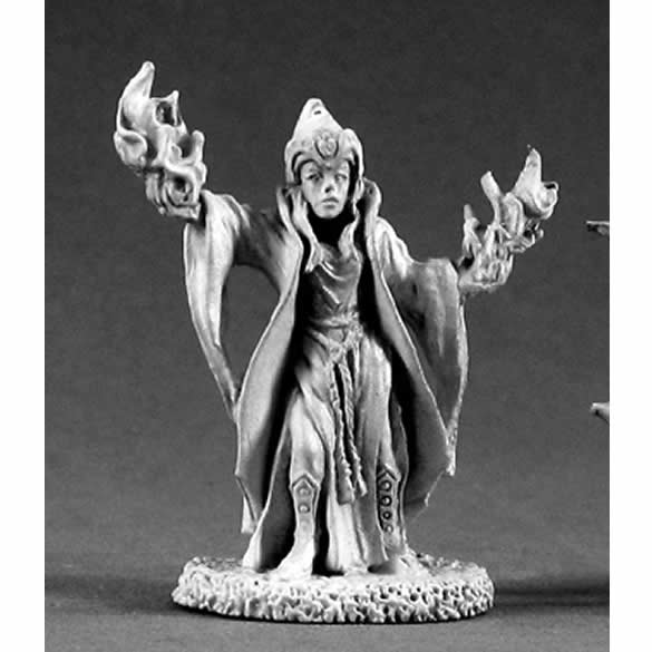 RPR02042 Merith of The Flame Wizard Miniature 25mm Heroic Scale (ONLINE ORDER ONLY)