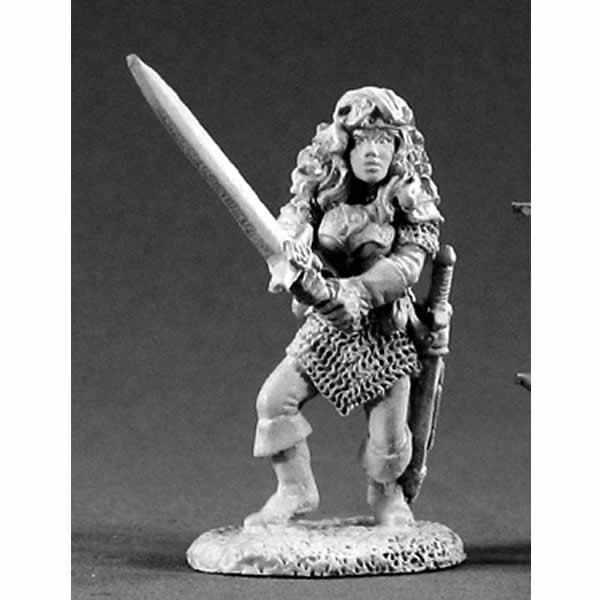 RPR02047 Samantha Of The Blade Fighter Miniature 25mm Heroic Scale (ONLINE ORDER ONLY)