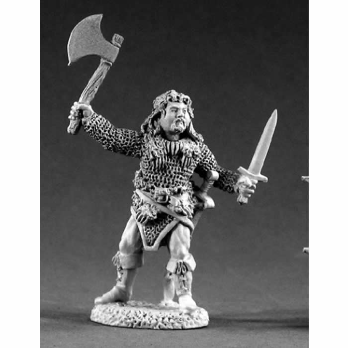 RPR02073 Jon Longshanks Barbarian Miniature 25mm Heroic Scale (ONLINE ORDER ONLY)