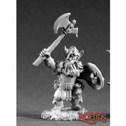 RPR02084 Dain Deepaxe Fighter Miniature 25mm Heroic Scale (ONLINE ORDER ONLY)