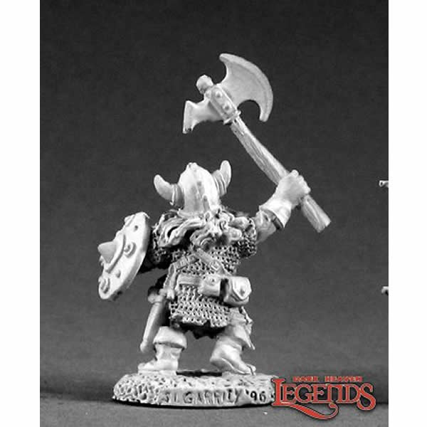 RPR02084 Dain Deepaxe Fighter Miniature 25mm Heroic Scale (ONLINE ORDER ONLY)