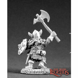 RPR02084 Dain Deepaxe Fighter Miniature 25mm Heroic Scale (ONLINE ORDER ONLY)