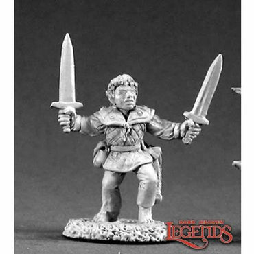 RPR02099 Dar Dimplefoot Roque Miniature 25mm Heroic Scale (ONLINE ORDER ONLY)