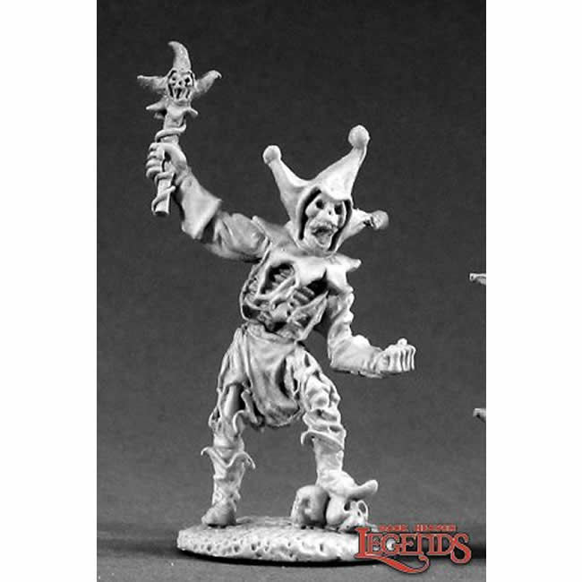 RPR02106 Hecklemeyer Jester Undead Miniature 25mm Heroic Scale (ONLINE ORDER ONLY)