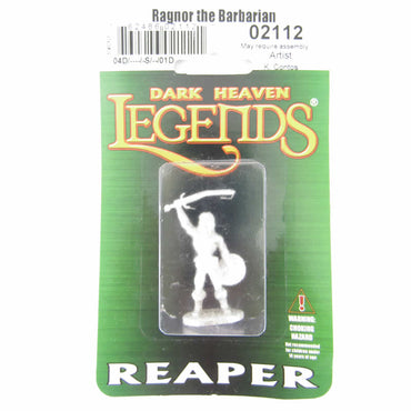 RPR02112 Ragnor The Barbarian Miniature 25mm Heroic Scale Dark Heaven Legends Reaper Miniatures (ONLINE ORDER ONLY)