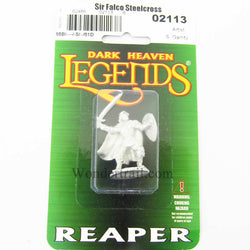 RPR02113 Sir Falco Steelcross Fighter Miniature 25mm Heroic Scale (ONLINE ORDER ONLY)