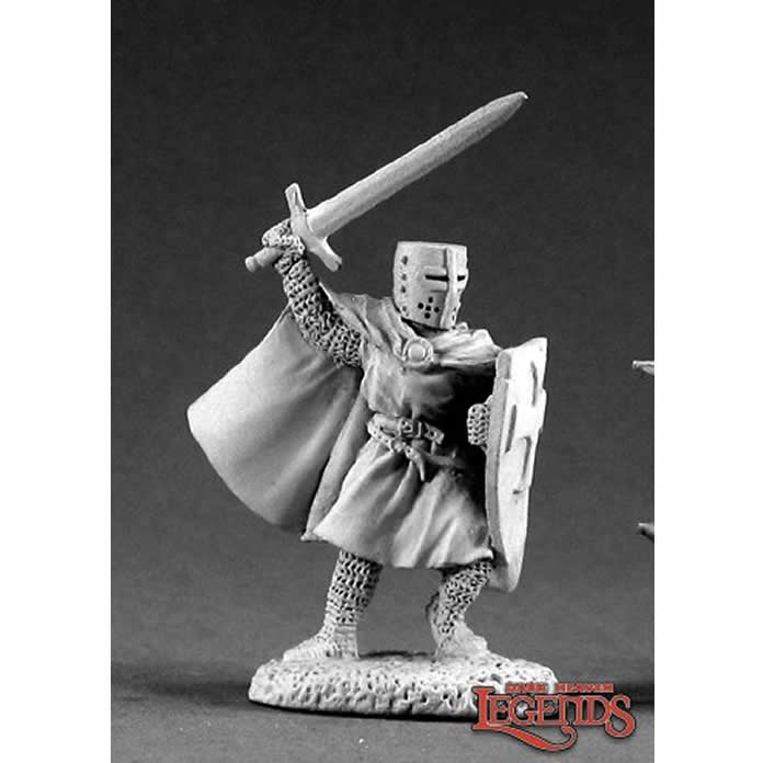 RPR02119 Knight Templar Miniature 25mm Heroic Scale Dark Heaven (ONLINE ORDER ONLY)