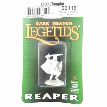 RPR02119 Knight Templar Miniature 25mm Heroic Scale Dark Heaven (ONLINE ORDER ONLY)