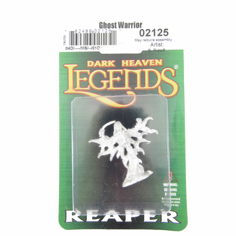 RPR02125 Ghost Warrior Miniature 25mm Heroic Scale Dark Heaven (ONLINE ORDER ONLY)