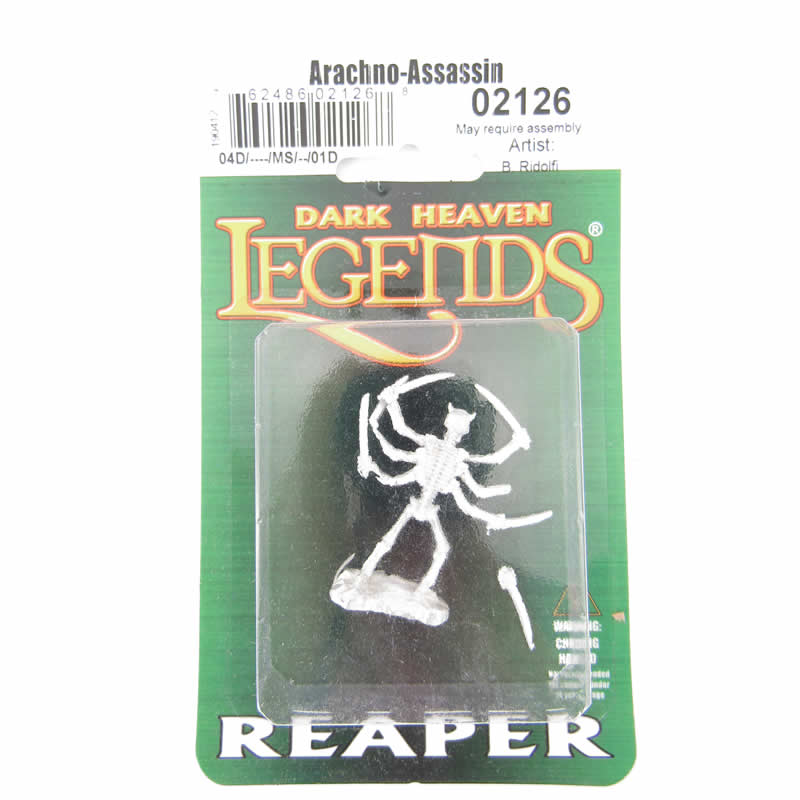 RPR02126 Arachno-Assassin Miniature 25mm Heroic Scale Dark Heaven (ONLINE ORDER ONLY)