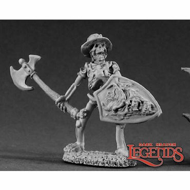 RPR02128 Skeleton with Axe Miniature 25mm Heroic Scale Dark Heaven (ONLINE ORDER ONLY)