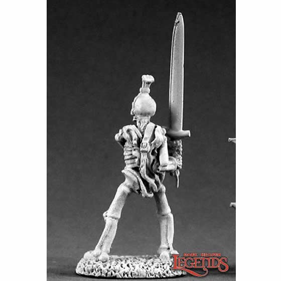 RPR02129 Skeleton 2 Handed Sword Miniature 25mm Heroic Scale (ONLINE ORDER ONLY)