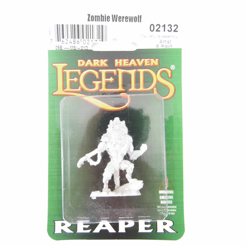 RPR02132 Zombie Werewolf Miniature 25mm Heroic Scale Dark Heaven (ONLINE ORDER ONLY)