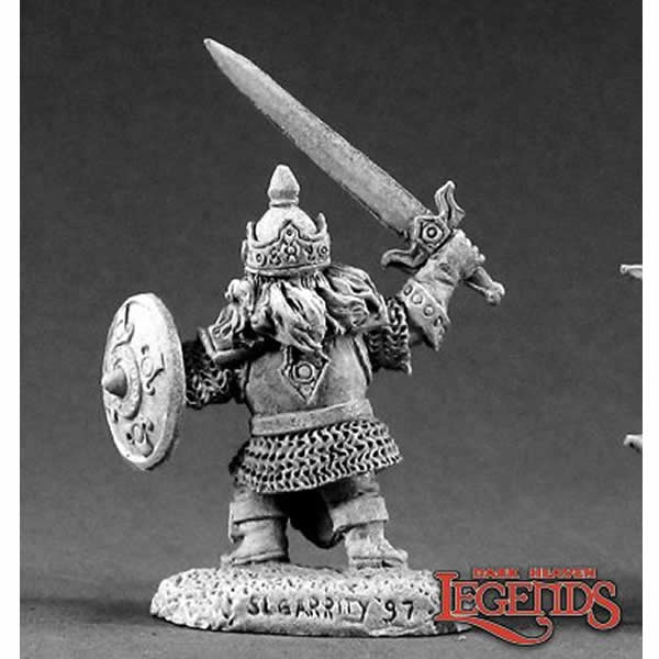 RPR02135 King Norin Sliverbeard Fighter Miniature 25mm Heroic Scale (ONLINE ORDER ONLY)