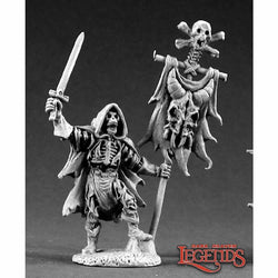 RPR02137 Skeleton Stdandard Bearer Miniature 25mm Heroic Scale (ONLINE ORDER ONLY)