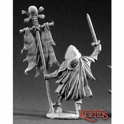 RPR02137 Skeleton Stdandard Bearer Miniature 25mm Heroic Scale (ONLINE ORDER ONLY)