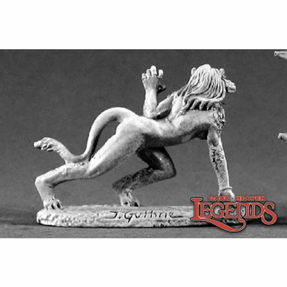 RPR02140 Cleo Weretigress Miniature 25mm Heroic Scale Dark Heaven (ONLINE ORDER ONLY)