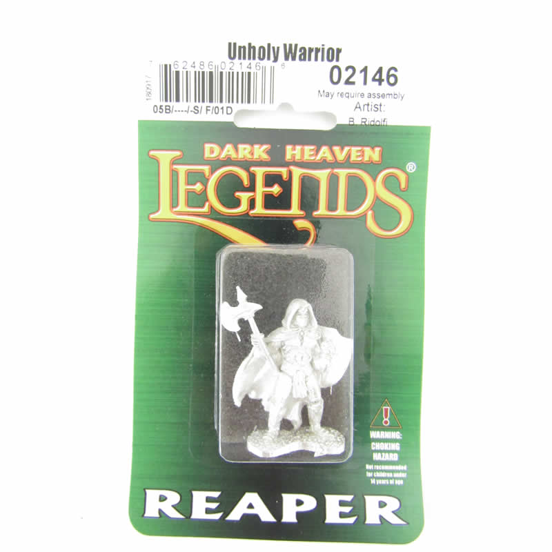 RPR02146 Unholy Warrior Miniature 25mm Heroic Scale Dark Heaven (ONLINE ORDER ONLY)