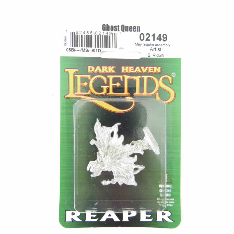 RPR02149 Ghost Queen Miniature 25mm Heroic Scale Dark Heaven (ONLINE ORDER ONLY)