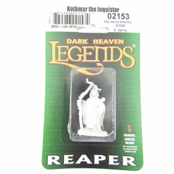 RPR02153 Kothmar The Inquistor Miniature 25mm Heroic Scale Figure Dark Heaven Legends (ONLINE ORDER ONLY)