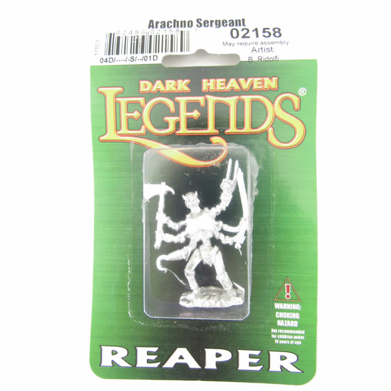 RPR02158 Arachno Sergeant Miniature 25mm Heroic Scale Dark Heaven (ONLINE ORDER ONLY)