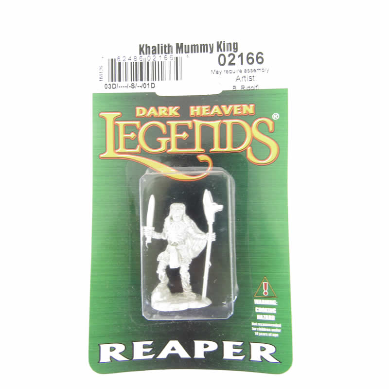 RPR02166 Khalith Mummy King Miniature 25mm Heroic Scale Dark Heaven (ONLINE ORDER ONLY)