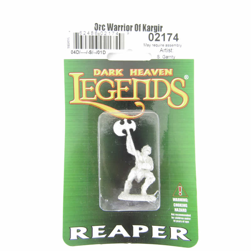 RPR02174 Orc Warrior of Kargir Miniature 25mm Heroic Scale Dark Heaven (ONLINE ORDER ONLY)
