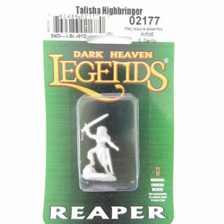 RPR02177 Talisha Highbringer Roque Miniature 25mm Heroic Scale (ONLINE ORDER ONLY)