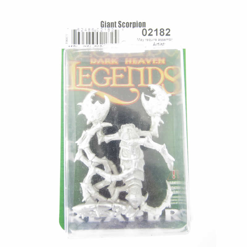 RPR02182 Giant Scorpion Miniature 25mm Heroic Scale Dark Heaven (ONLINE ORDER ONLY)