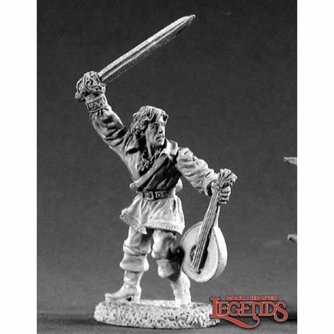 RPR02186 Alfred Redlute Bard Miniature 25mm Heroic Scale Dark Heaven (ONLINE ORDER ONLY)