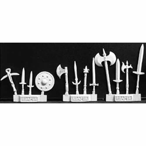 RPR02209 Weapons Pack III Miniature 25mm Heroic Scale Dark Heaven (ONLINE ORDER ONLY)