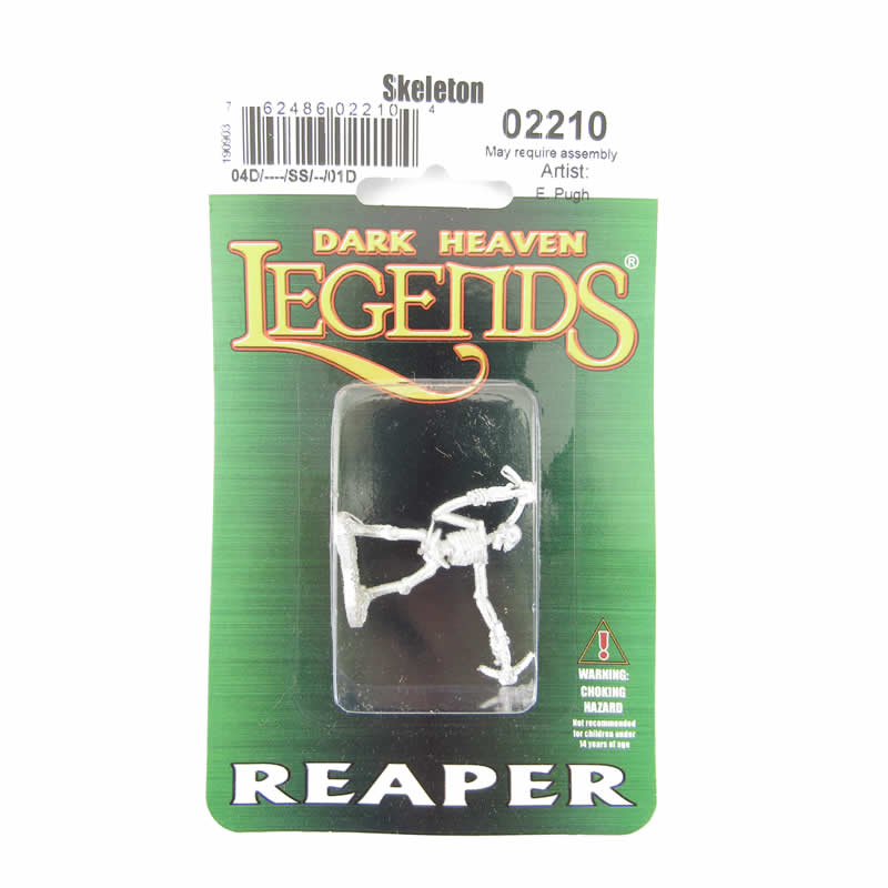 RPR02210 Skeleton Miniature 25mm Heroic Scale Dark Heaven Legends (ONLINE ORDER ONLY)