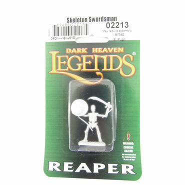 RPR02213 Skeleton Swordsman Miniature 25mm Heroic Scale Dark Heaven (ONLINE ORDER ONLY)
