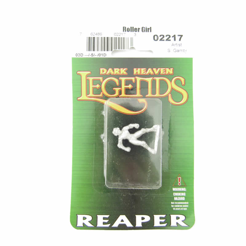 RPR02217 Roller Girl Miniature 25mm Heroic Scale Dark Heaven Legends (ONLINE ORDER ONLY)