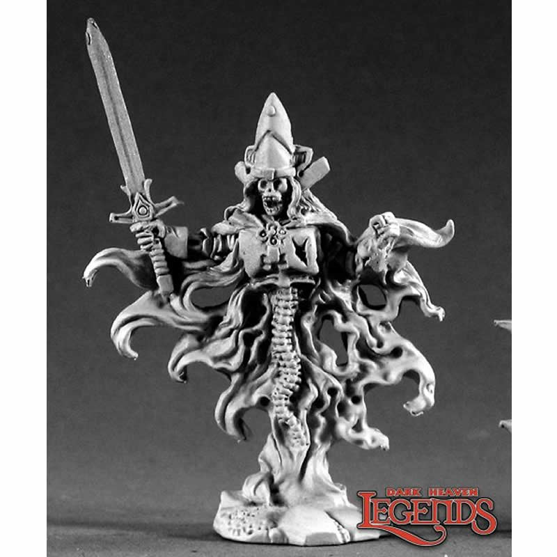 RPR02220 Harkus Ghost King Miniature 25mm Heroic Scale Dark Heaven (ONLINE ORDER ONLY)