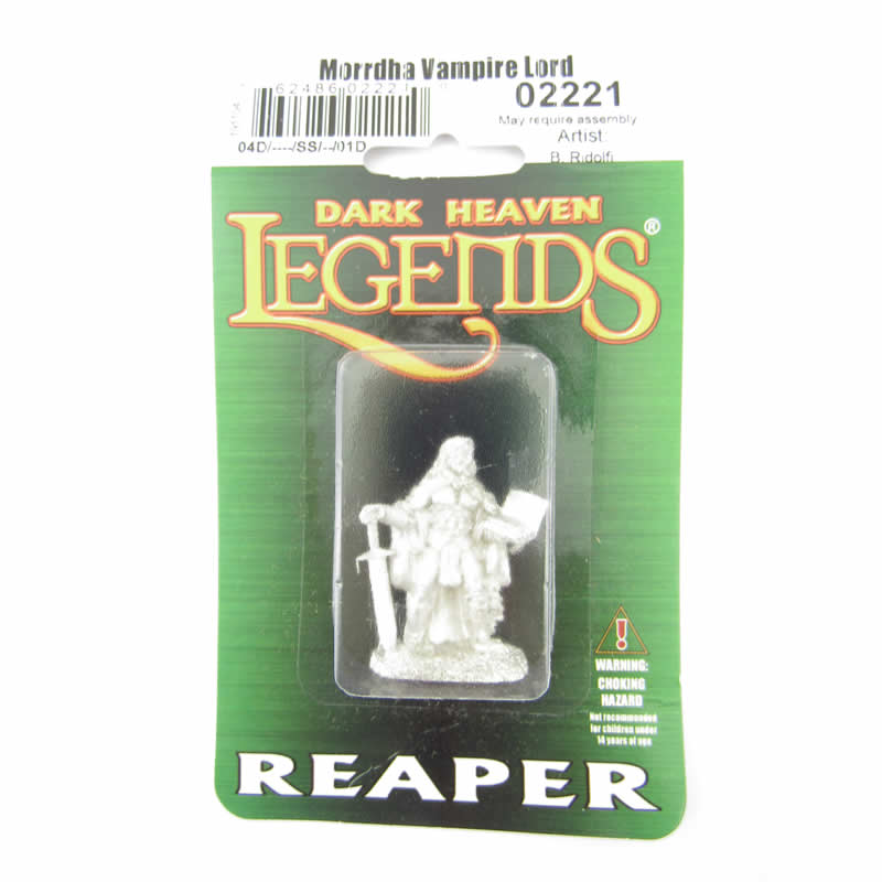 RPR02221 Morrdha Vampire Lord Miniature 25mm Heroic Scale (ONLINE ORDER ONLY)