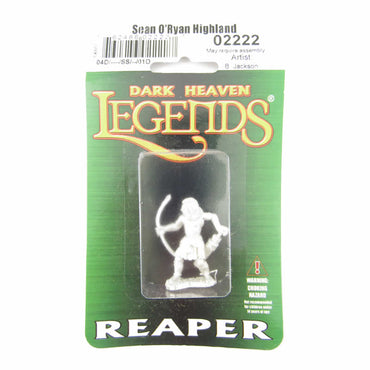 RPR02222 Sean Oryan Highland Miniature 25mm Heroic Scale Dark Heaven (ONLINE ORDER ONLY)