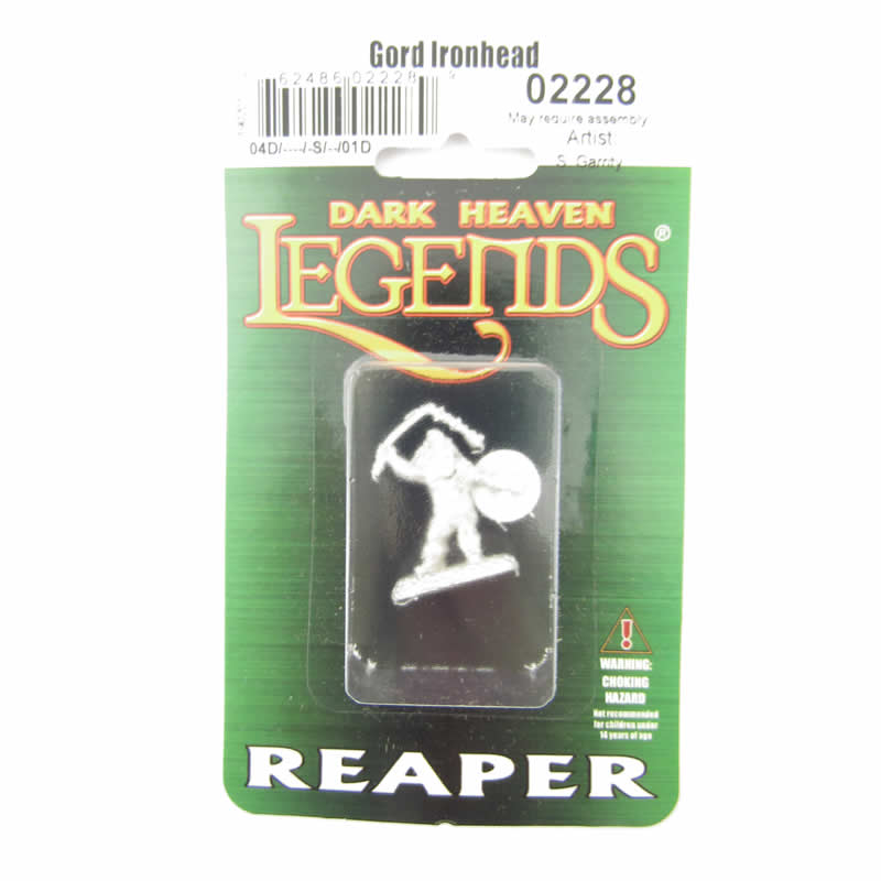 RPR02228 Gord Ironhead Miniature 25mm Heroic Scale Dark Heaven (ONLINE ORDER ONLY)