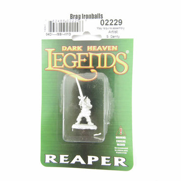 RPR02229 Brag Ironballs Miniature 25mm Heroic Scale Dark Heaven (ONLINE ORDER ONLY)