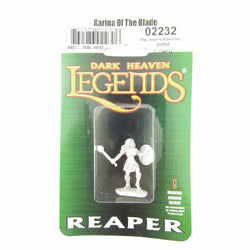 RPR02232 Karina Of The Blade Miniature 25mm Heroic Scale Dark Heaven (ONLINE ORDER ONLY)