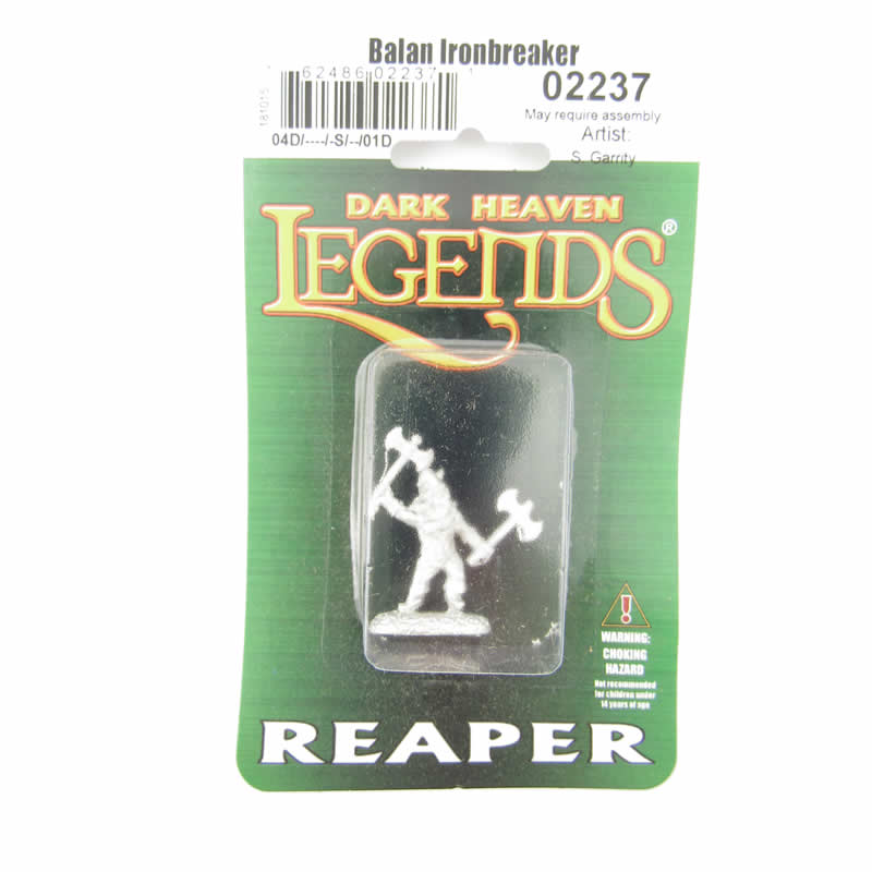 RPR02237 Balan Ironbreaker Miniature 25mm Heroic Scale Dark Heaven (ONLINE ORDER ONLY)