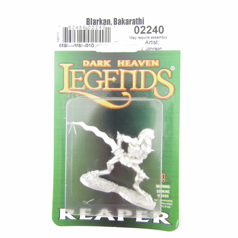 RPR02240 Blarkan Bakarathi Miniature 25mm Heroic Scale Dark Heaven (ONLINE ORDER ONLY)