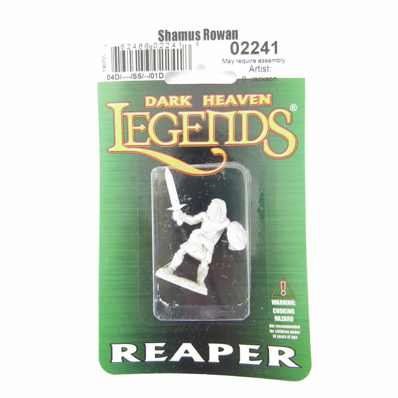 RPR02241 Shamus Rowan Miniature 25mm Heroic Scale Dark Heaven (ONLINE ORDER ONLY)