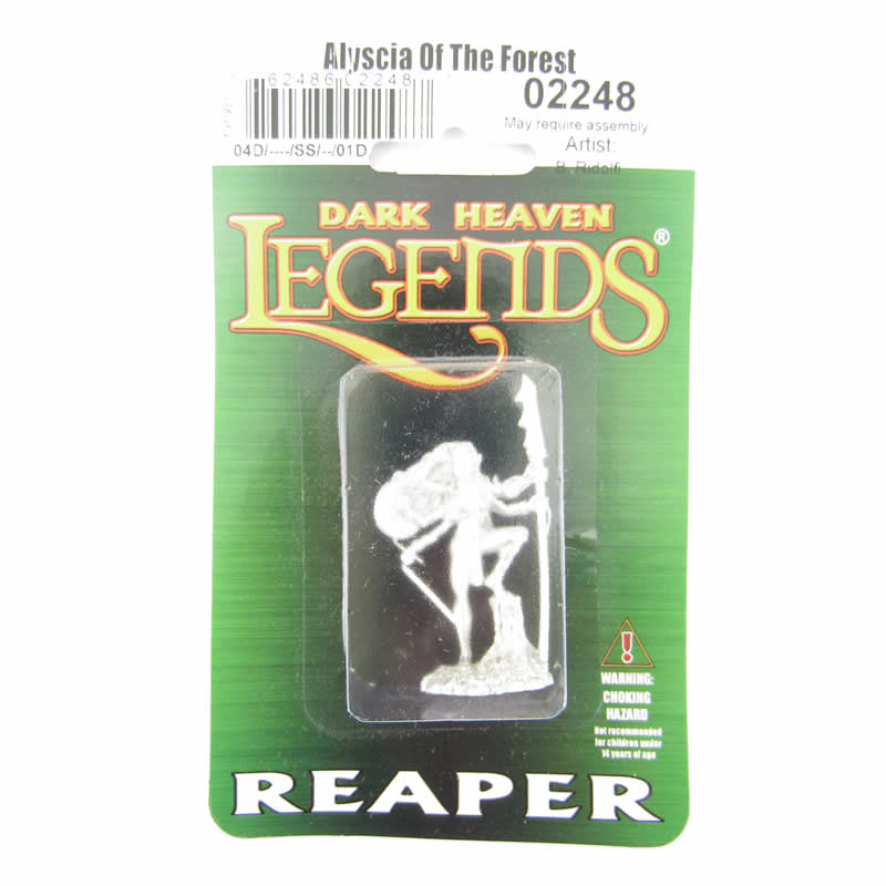 RPR02248 Alyscia Of The Forest  Miniature 25mm Heroic Scale Dark Heaven (ONLINE ORDER ONLY)