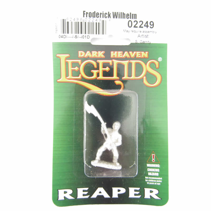 RPR02249 Froderick Wilhelm Miniature 25mm Heroic Scale Dark Heaven Legends (ONLINE ORDER ONLY)