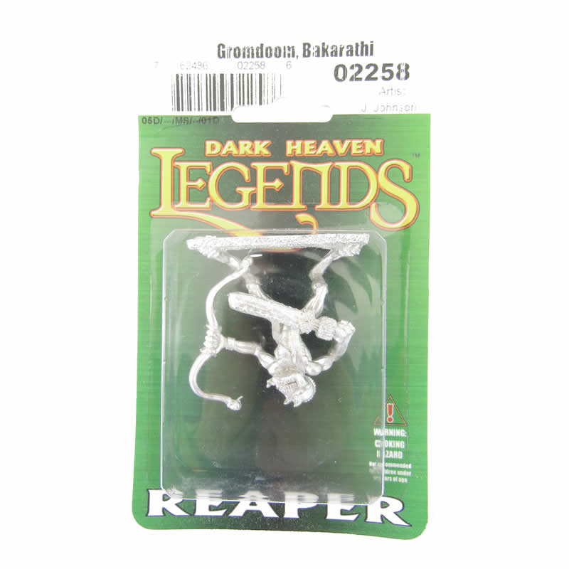 RPR02258 Gromdoom Bakarathi Miniature 25mm Heroic Scale Dark Heaven (ONLINE ORDER ONLY)