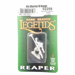 RPR02259 Orc Warrior of Kargir Miniature 25mm Heroic Scale Dark Heaven (ONLINE ORDER ONLY)