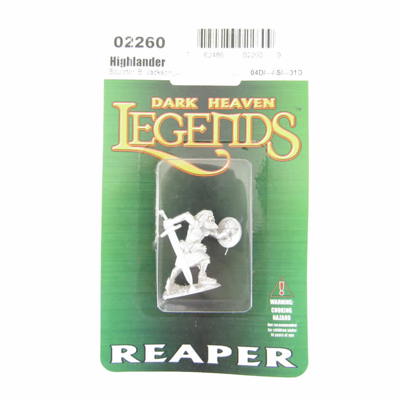 RPR02260 Highlander Miniature 25mm Heroic Scale Dark Heaven Legends (ONLINE ORDER ONLY)
