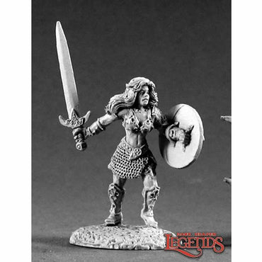 RPR02267 Brianna of the Blade Miniature 25mm Heroic Scale Dark Heaven (ONLINE ORDER ONLY)
